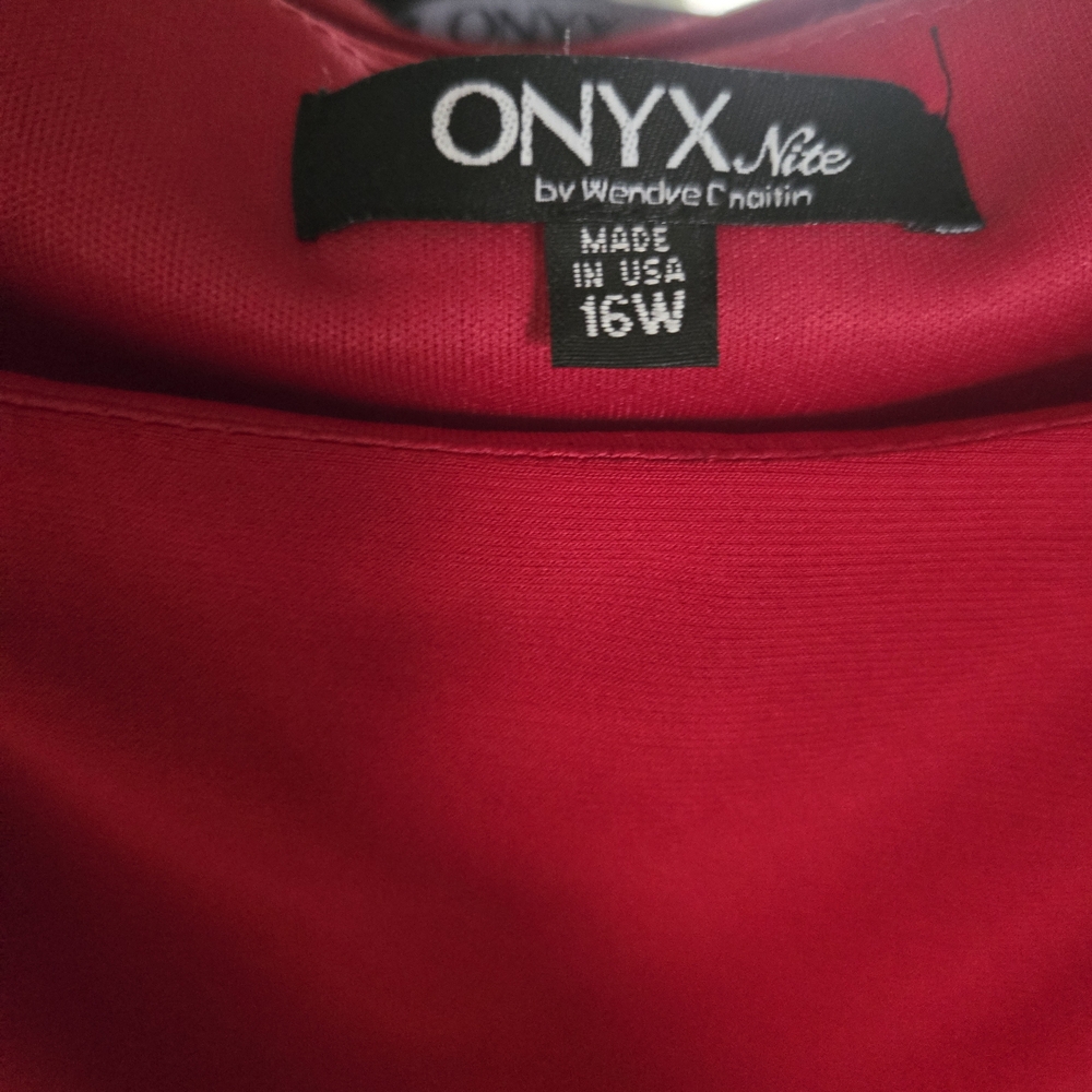 Onyx Nite Elegant Scarlet Dress